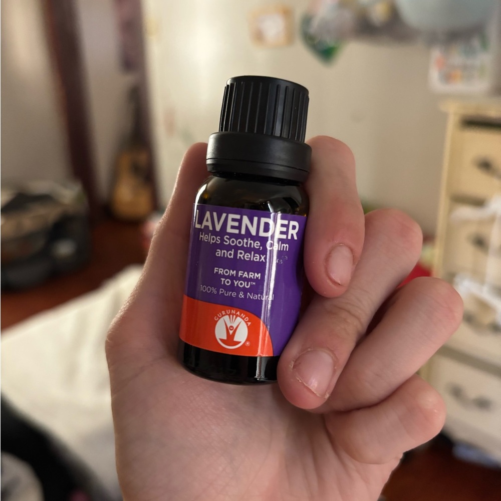 Calm Your Mind Lavender Essential Oil - Purple